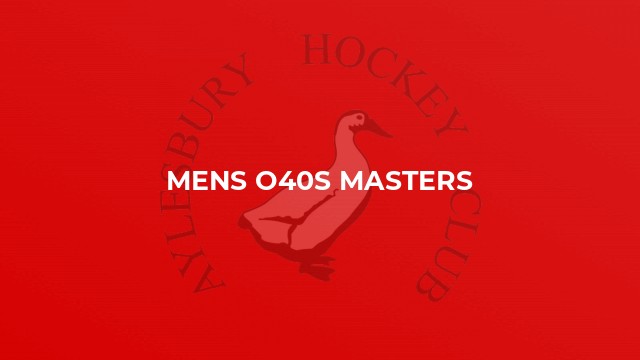 Mens O40s Masters