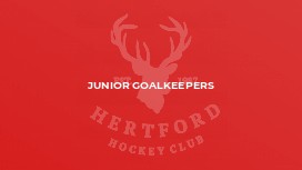 Junior Goalkeepers