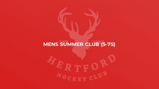 Mens Summer Club (5-7s)