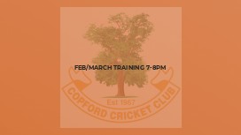 Feb/March Training 7-8pm