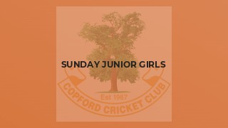 Sunday Junior Girls
