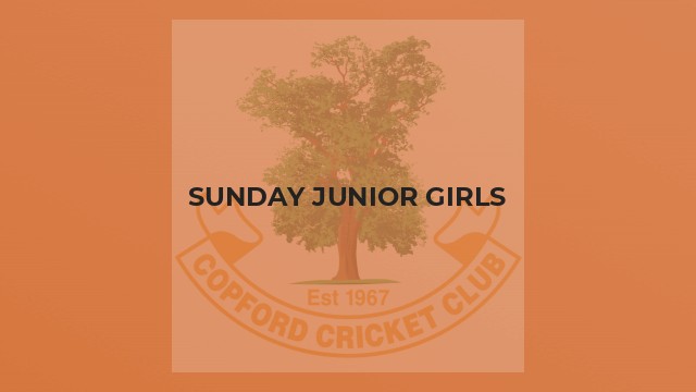 Sunday Junior Girls