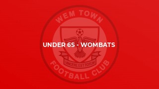 Under 6s - Wombats