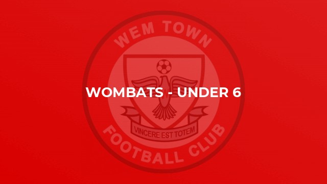 Wombats - Under 6