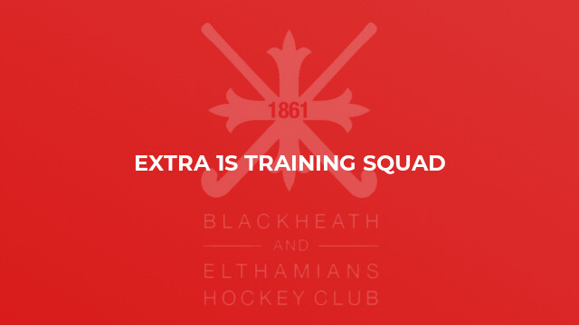 Extra 1s Training Squad