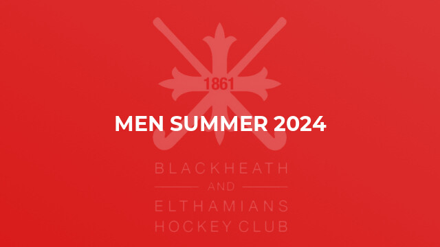 Men Summer 2024