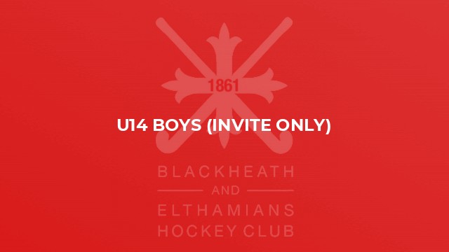 U14 Boys (Invite Only)