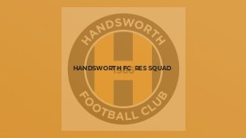 Handsworth FC  Res Squad