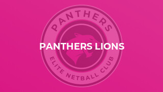Panthers Lions