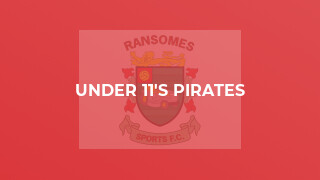 Under 11's Pirates