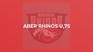 Aber Rhinos u,7s