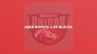 Aber rhinos u,9s blacks
