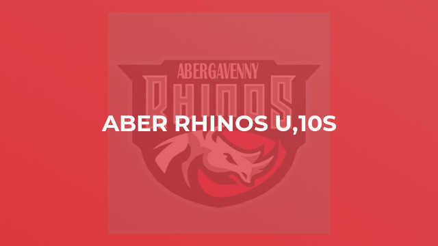 Aber Rhinos u,10s