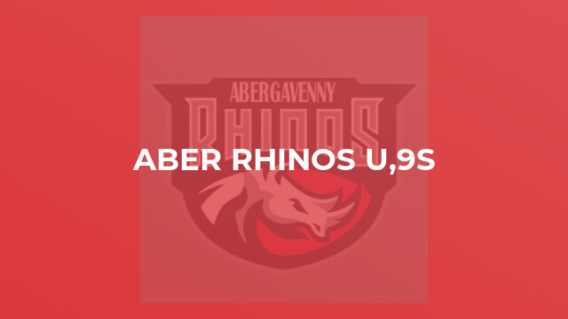 Aber Rhinos u,9s