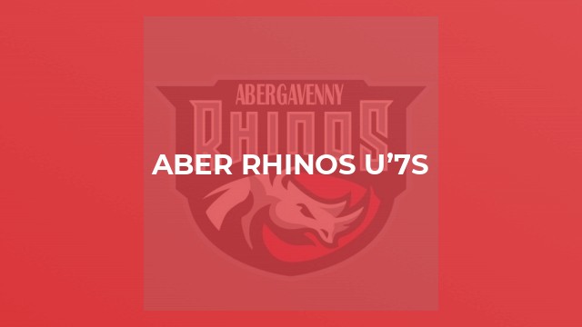 Aber rhinos u’7s