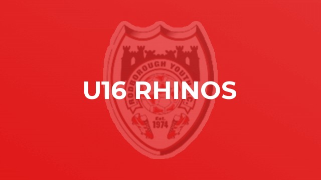 U16 Rhinos