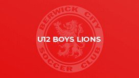 U12 Boys Lions