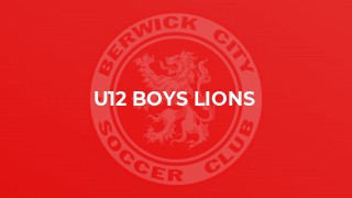U12 Boys Lions