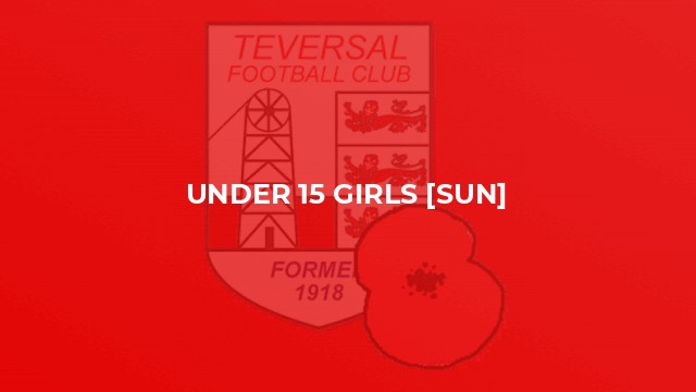 Under 15 Girls [Sun]