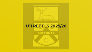 U11 Rebels 2025/26