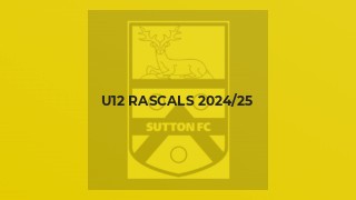 U12 Rascals 2024/25