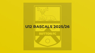 U12 Rascals 2025/26