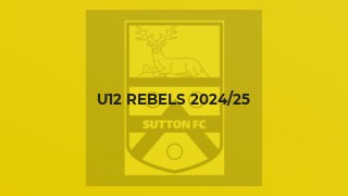 U12 Rebels 2024/25