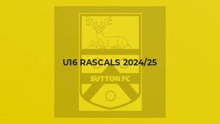 U16 Rascals 2024/25