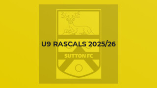 U9 Rascals 2025/26