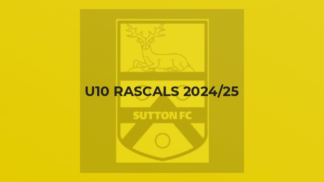 U10 Rascals 2024/25