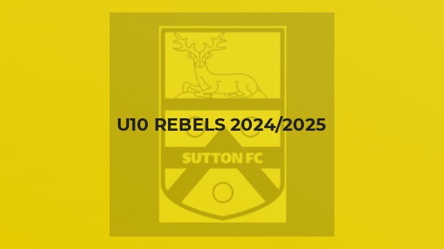 U10 Rebels 2024/2025