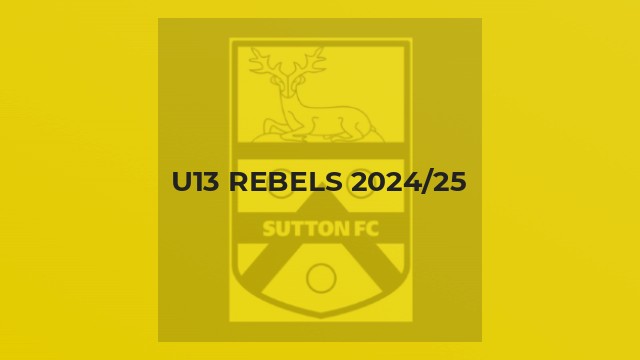 U13 Rebels 2024/25