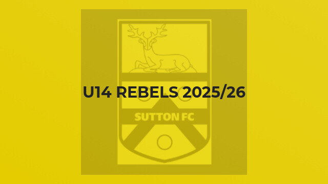 U14 Rebels 2025/26
