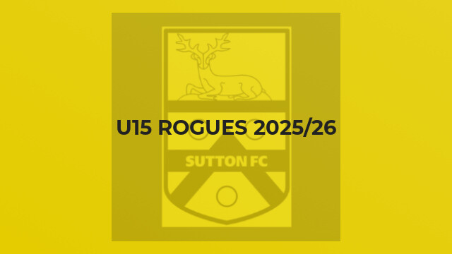 U15 Rogues 2025/26