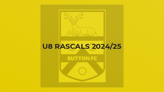 U8 Rascals 2024/25