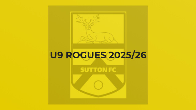 U9 Rogues 2025/26