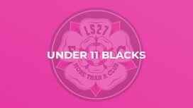 Under 11 Blacks