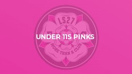 Under 11s Pinks