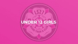 Under 12 Girls