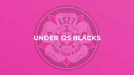 Under 12s Blacks
