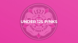 Under 12s Pinks