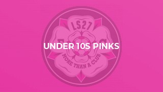 Under 10s Pinks