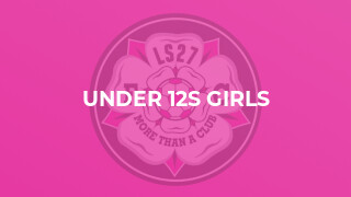 Under 12s Girls