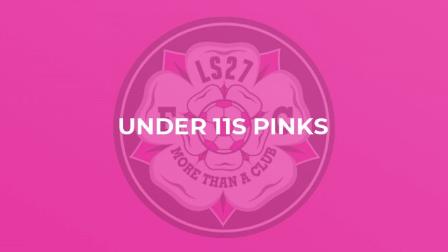 Under 11s Pinks