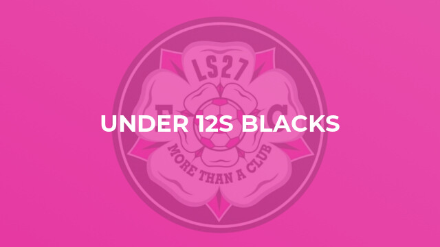 Under 12s Blacks