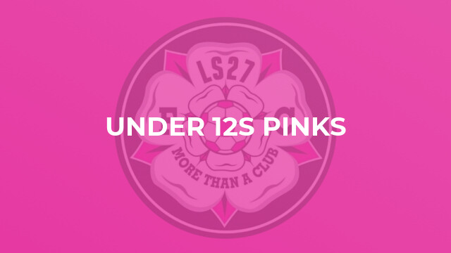Under 12s Pinks