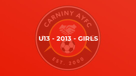 U13 - 2013 - GIRLS