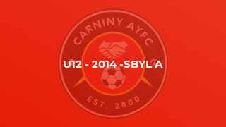 U12 - 2014 -SBYL A
