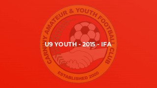 U9 Youth - 2015 - IFA