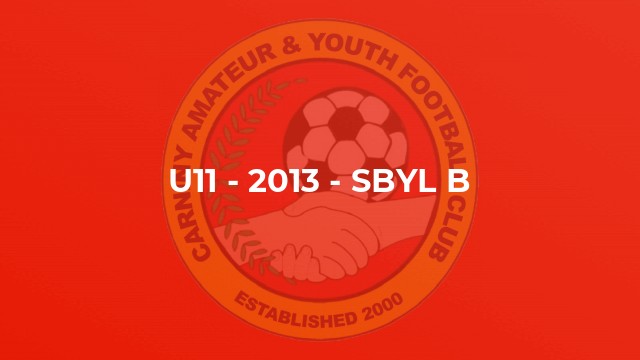 U11 - 2013 - SBYL B